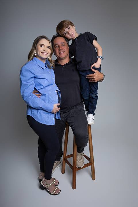 Ensaio gestante em estúdio - Ipatinga - Damille Barros Fotografia'