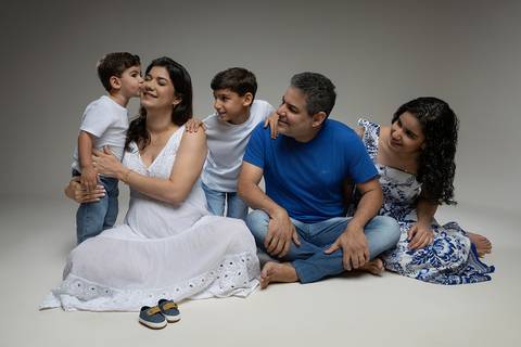 Ensaio gestante em estúdio - Ipatinga - Damille Barros Fotografia'