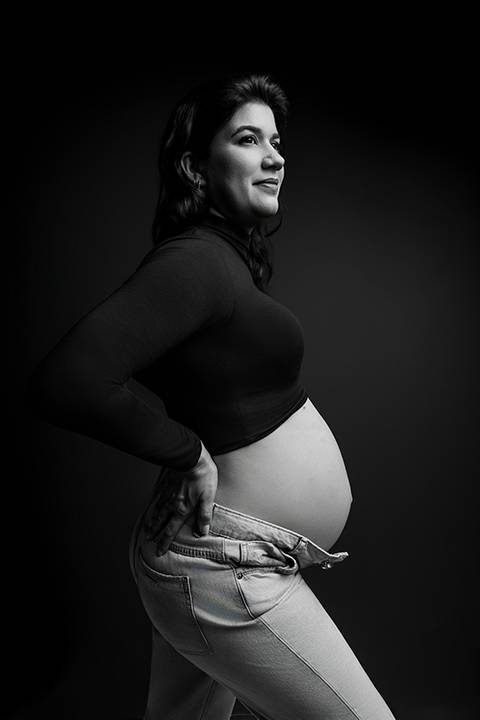 Ensaio gestante em estúdio - Ipatinga - Damille Barros Fotografia'