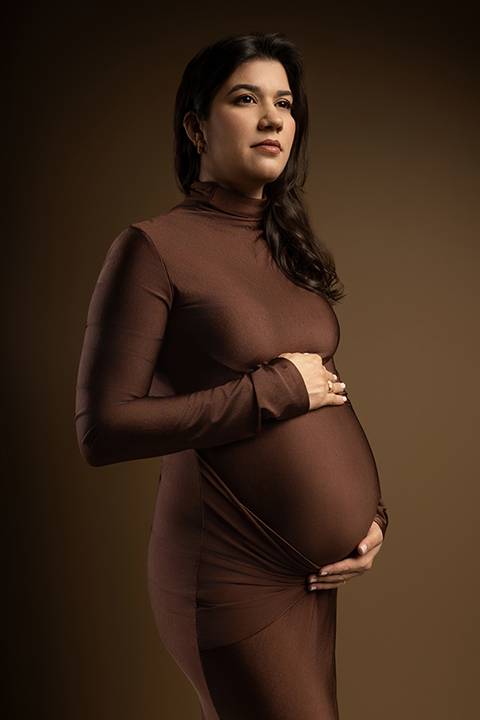 Ensaio gestante em estúdio - Ipatinga - Damille Barros Fotografia'