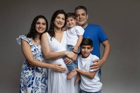 Ensaio gestante em estúdio - Ipatinga - Damille Barros Fotografia'