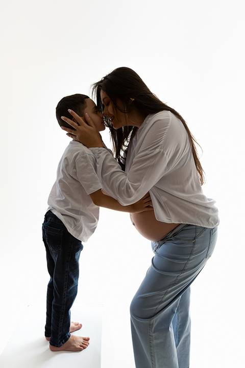 Ensaio gestante em estúdio - Ipatinga - DAmille Barros Fotografia'