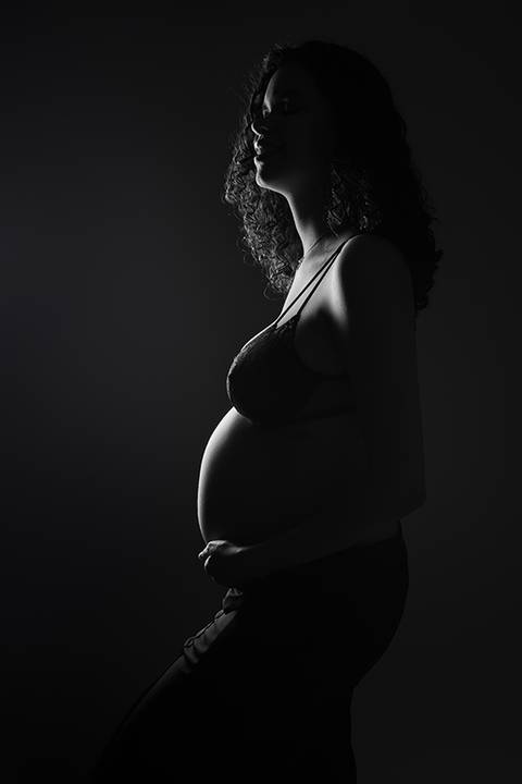 Ensaio gestante em estúdio - Ipatinga - Damille Barros Fotografia'