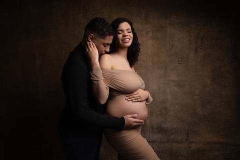 Ensaio gestante em estúdio - Ipatinga - Damille Barros Fotografia'