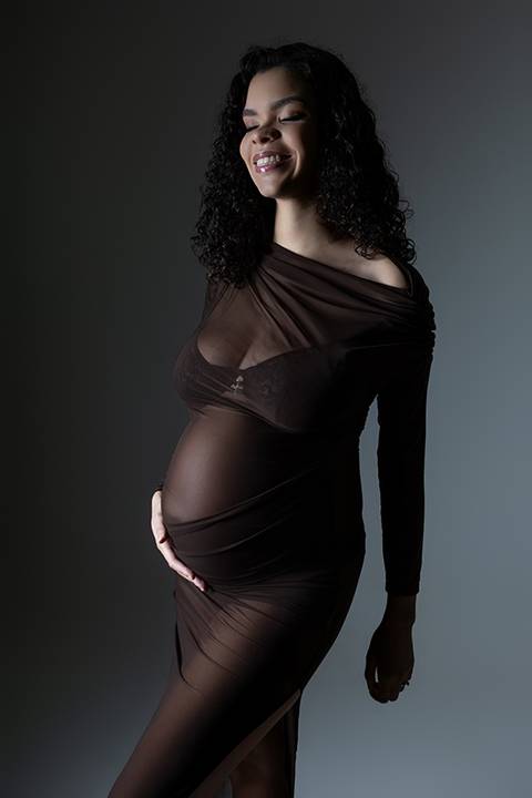 Ensaio gestante em estúdio - Ipatinga - Damille Barros Fotografia'