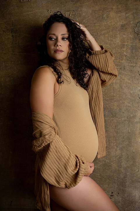 Ensaio gestante estúdio - Ipatinga - Damille Barros Fotografia'