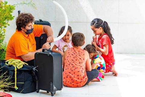 foto aniversário infantil com Túnel do Tempo Recreações, foto aniversario infantil, foto aniversario infantil em Alphaville, buffet infantil Alphaville, foto aniversario infantil espaço Lá Vem o Sol, Túnel do Tempo Recreações.'