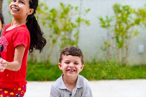 foto aniversário infantil com Túnel do Tempo Recreações, foto aniversario infantil, foto aniversario infantil em Alphaville, buffet infantil Alphaville, foto aniversario infantil espaço Lá Vem o Sol, Túnel do Tempo Recreações.'