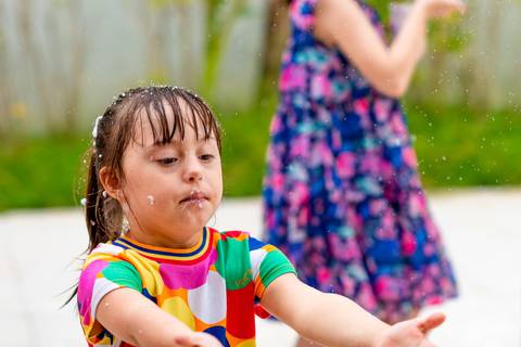 foto aniversário infantil com Túnel do Tempo Recreações, foto aniversario infantil, foto aniversario infantil em Alphaville, buffet infantil Alphaville, foto aniversario infantil espaço Lá Vem o Sol, Túnel do Tempo Recreações.'