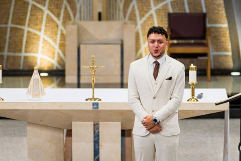 Casamento Mirela e Felipe, A3 Photo, fotógrafo noivo chorando na de casamento, Alphaville, Igreja Nossa Senhora de Lourdes, Espaço Savana, fotos de casamento, fotografia profissional, amor em imagens, casamento inesquecível, celebração, momentos especiais'