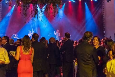 Fotografia de evento corporativo do aniversário do Alphaville Tênis Clube ATC 42 anos.'