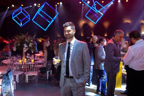 Fotografia de evento corporativo do aniversário do alphaville tenis clube Foto de evento corporativo convidados na festa Alphaville Tênis Clube 43 anos'