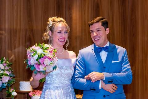 foto dos noivos na recepção, foto casamento alphaville, foto casamento barueri'