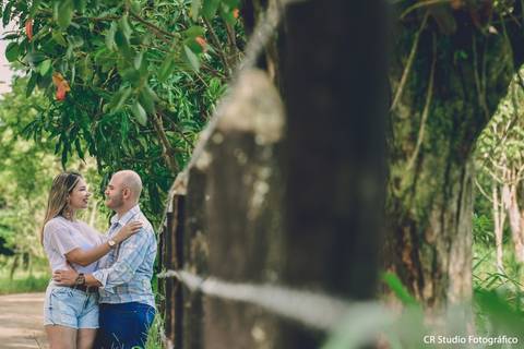 Ensaio fotográfico no campo'
