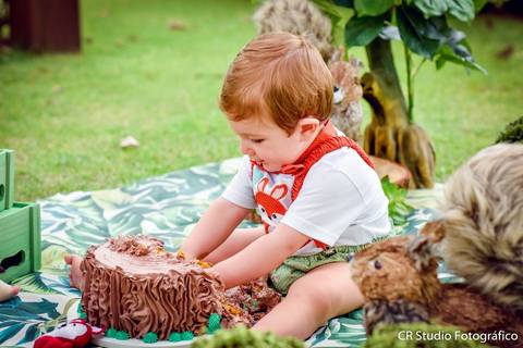 ensaio de Smash the Cake'