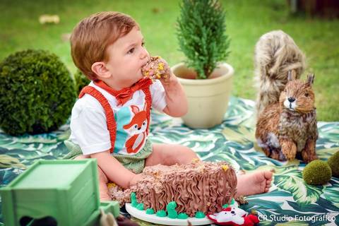 ensaio de Smash the Cake'