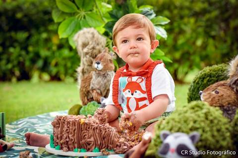 ensaio de Smash the Cake'