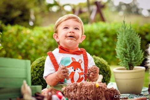 ensaio de Smash the Cake'