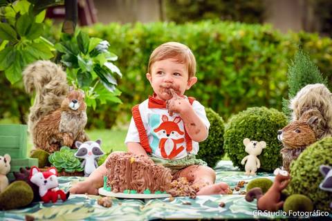 ensaio de Smash the Cake'