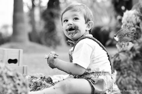 ensaio de Smash the Cake'