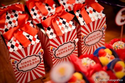 festa infantil tema circo'