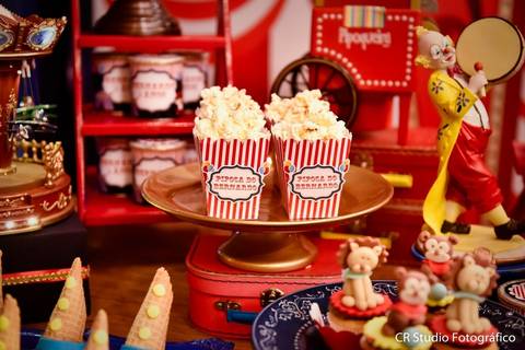 festa infantil tema circo'