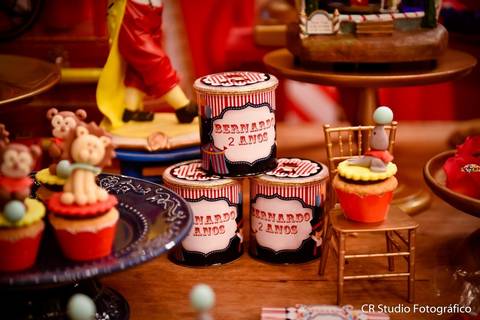 festa infantil tema circo'