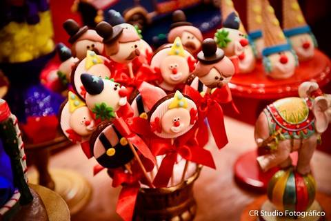 festa infantil tema circo'