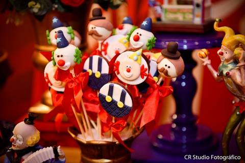 festa infantil tema circo'