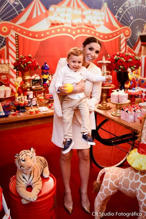 festa infantil tema circo'