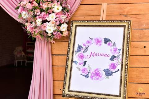 Aniversário de 1 ano da Mariana linda a decoração '