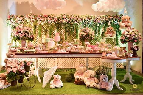 Aniversário de 1 ano da Mariana linda a decoração '