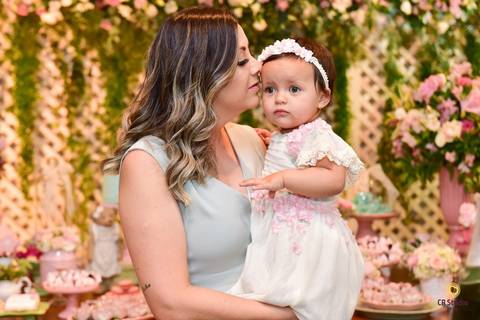 Alegria dos pais da Mariana'