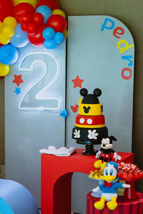 Decoração festa infantil - Mickey Mouse - MARICOTA'