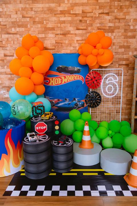 Decoração festa infantil - MARICOTA - Carros'