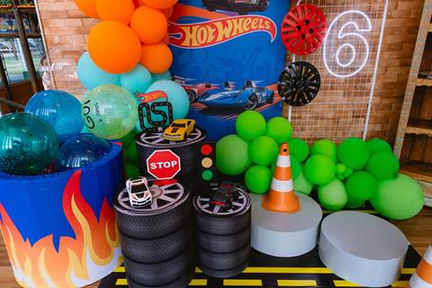 Decoração festa infantil - MARICOTA - Carros'