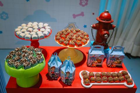 Decoração festa infantil - MARICOTA - Patrulha Canina'