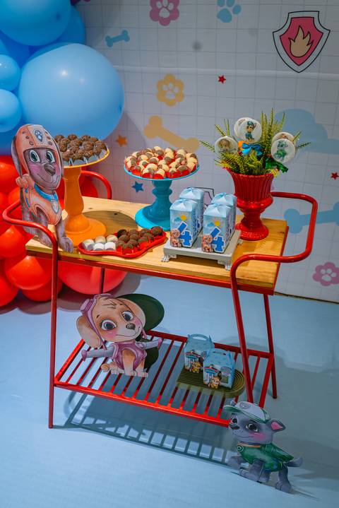 Decoração festa infantil - MARICOTA - Patrulha Canina'