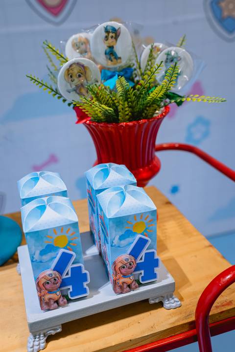 Decoração festa infantil - MARICOTA - Patrulha Canina'
