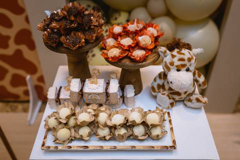 chá de fraldas decoração'