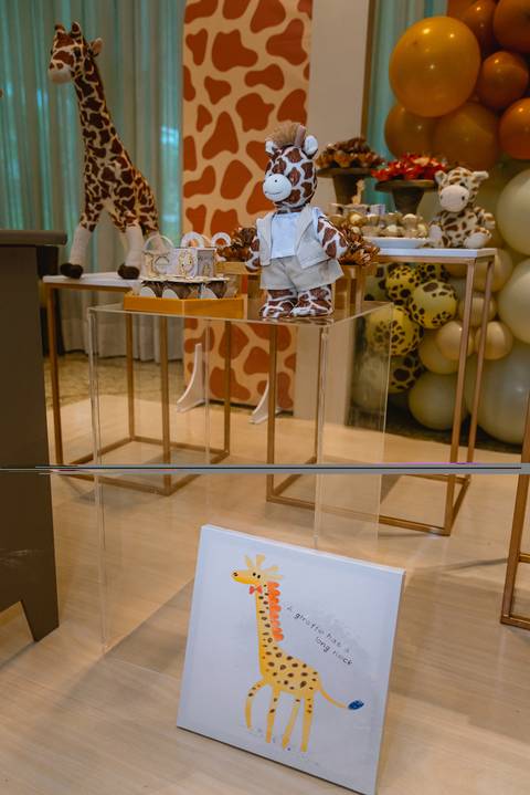 chá de fraldas decoração'