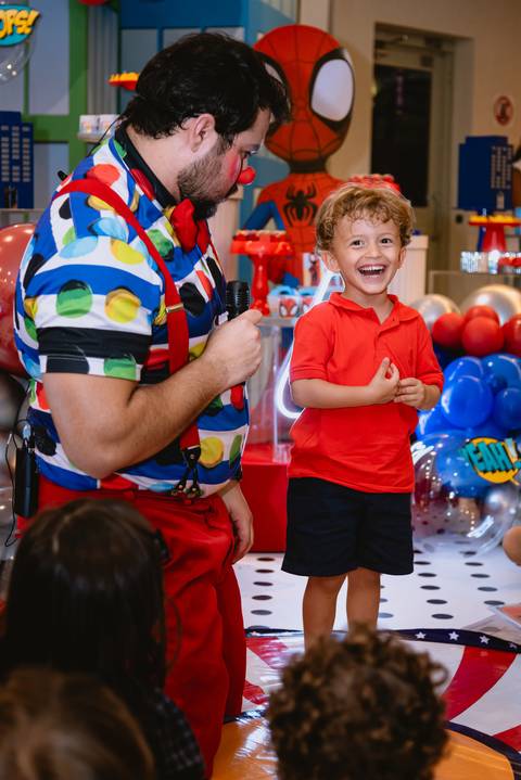 fotos de festa infantil - cerrado kids - show do Chouchou Palhaço + Mágico'
