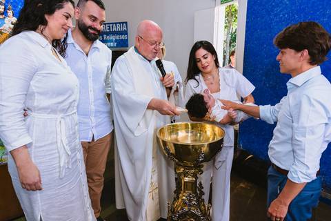 Batizado infantil - foto de criança - fotografo infantil '