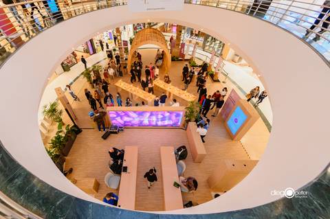 evento de vinho wineyard na praça rosa dos ventos do barrashoppingsul'