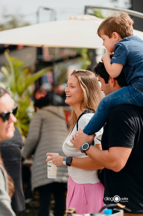 influencer em evento'