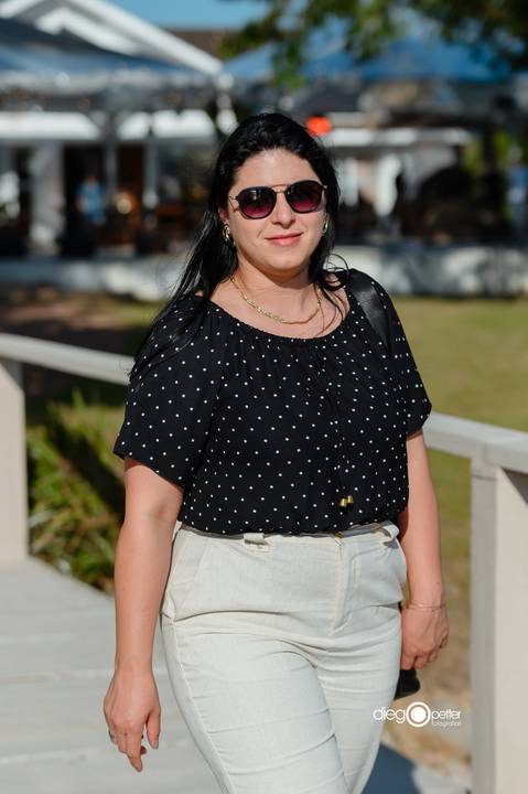 foto espontânea chegada evento'