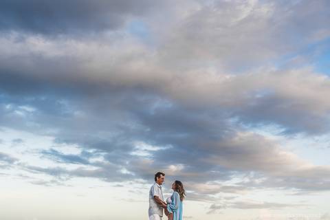 gestante Praia do francês '