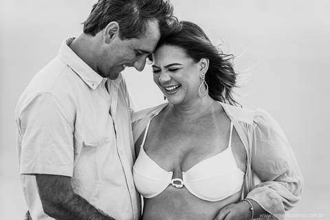 gestante Praia do francês '