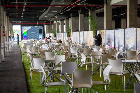 Lounge de hospitalidade geral do Autódromo de Interlagos, pronto para receber os convidados de várias empresas, incluindo L8 Group e Ruckus Networks. (Interlagos, Evento Corporativo, Fotos Bruno Arita)'