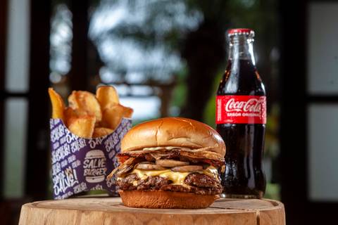 Fotografia Publicitária hamburguer delivery'